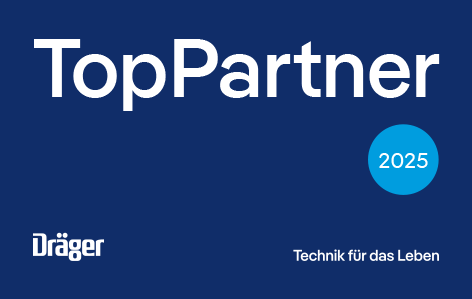 Label TopPartner 2023 Dräger