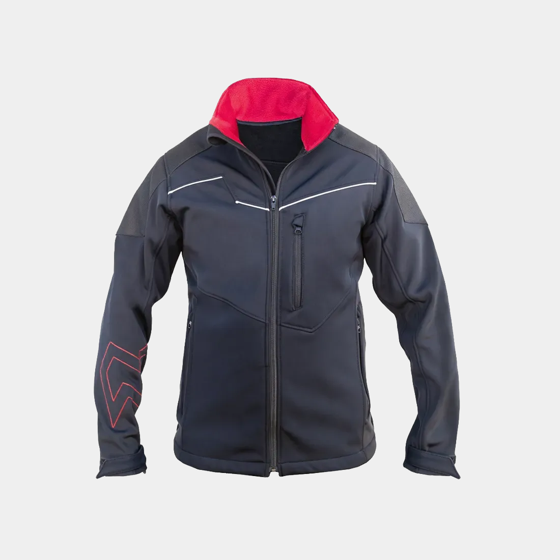 ROOFING XPERT Softshelljacke schwarz Produktfoto